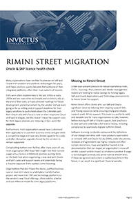 RIMINI STREET MIGRATION